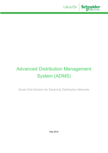 Advanced Distribution Management System (ADMS)