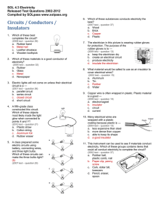 Circuits / Conductors / Insulators