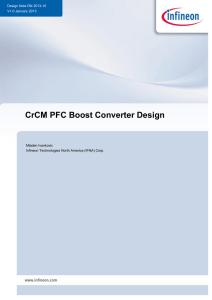 CrCM PFC Boost Converter Design - Digi-Key