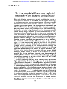 Electric-potential difference-a neglected