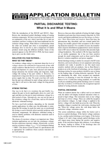 Partial Discharge Testing: What It Is and What It