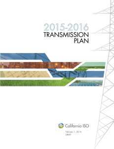 Draft 2015-2016 Transmission Plan