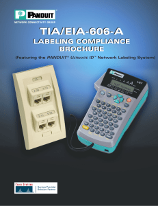 TIA/EIA-606-A TIA/EIA-606-A