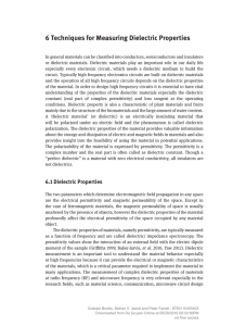 6 Techniques for Measuring Dielectric Properties