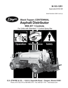 Asphalt Distributor