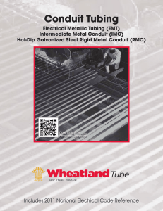 Conduit Tubing - Wheatland Tube