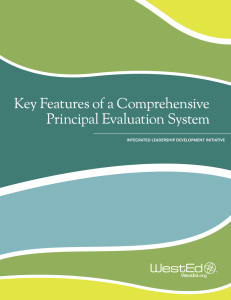 Key Features of a Comprehensive Principal Evaluation