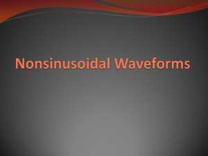 Nonsinusoidal Waveforms