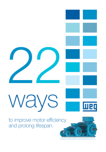 ERIKS - WEG W22 Three Phase Motor 22 ways brochure | ERIKS
