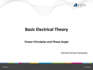 Alternating Current Principles