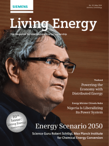 Energy Scenario 2050