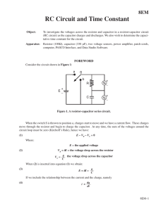 8EM RC Circuits