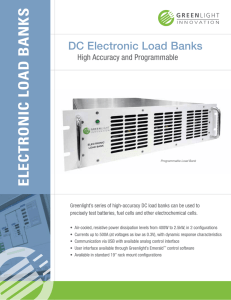 electronic load banks - Greenlight Innovation