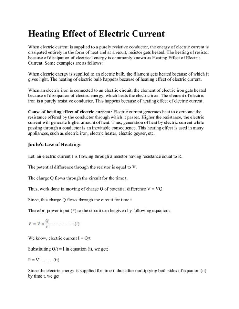 effects-of-electric-current-class-10