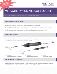 versatilitytm universal handle