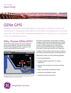 GENe GMS - GE Grid Solutions