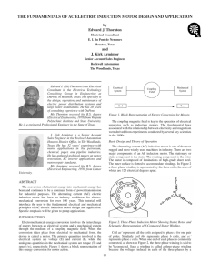 the fundamentals of ac electric induction motor design and