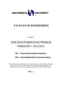 faculty of engineering een 3076 power electronics