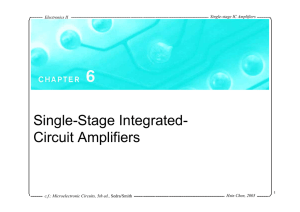 Single-Stage Integrated