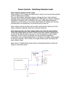 Inductive Load switching protection