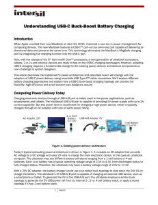 Understanding USB-C Buck-Boost Battery Charging