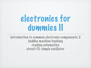 introduction to common electronic components 2 buddha machine