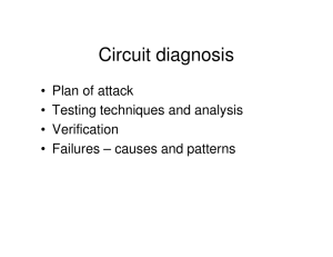 Circuit diagnosis