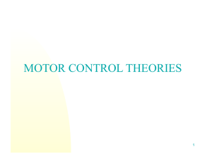 MOTOR CONTROL THEORIES