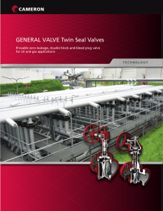 GENERAL VALVE Twin Seal Plug Valve Brochure