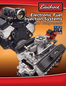 Electronic Fuel Injection Systems