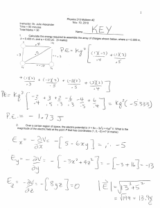 Midterm 2 Solutions Nov. 10, 2010