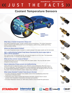 Coolant Temperature Sensors