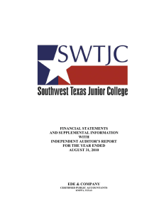 southwest texas junior college