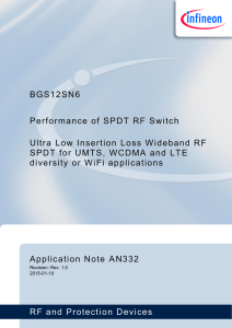 BGS12SN6 Application Note