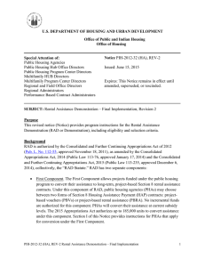 Notice, PIH 2012-32, REV-2