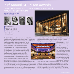 31st Annual GE Edison Awards