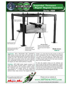 Suspended Permanent Separators Manual