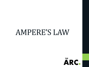 AMPERE`S LAW