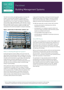 Factsheet Building Management Systems