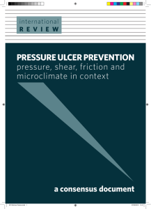 PRESSURE ULCER PREVENTION pressure, shear, friction and