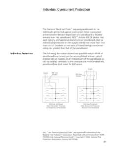 Individual Overcurrent Protection