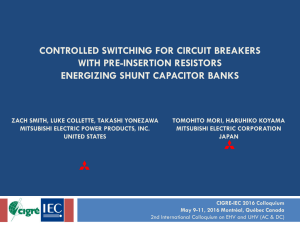 CONTROLLED SWITCHING FOR CIRCUIT BREAKERS WITH PRE