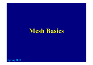 Mesh Basics