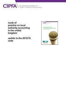 \code of practice on local authority accounting in the united kingdom