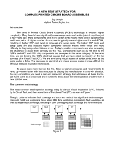 a new test strategy for complex printed circuit board