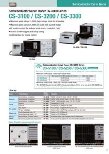 CS-3100 / CS-3200 / CS-3300