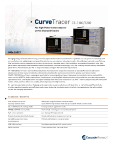 CurveTracer CT-3100/3200