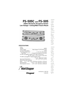 FS-505C a n d FS - 5 0 5