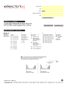 LumiLedge® Sheet Rock Gear Tray S-7