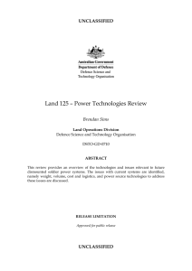 Land 125 - Power Technologies Review